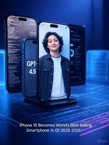 Gadgets: iPhone 16 Becomes World's Best-Selling Smartphone in Q1 2025