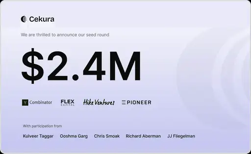 Startups: Cekura Raises $2.4M to Test AI Voice Agents